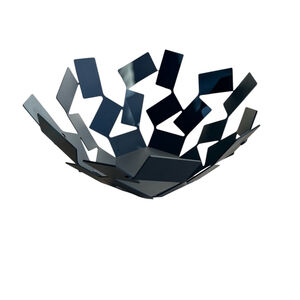 Alessi Blue Metal Bowl Vintage Medium Size Like New by Mario Trimarchi